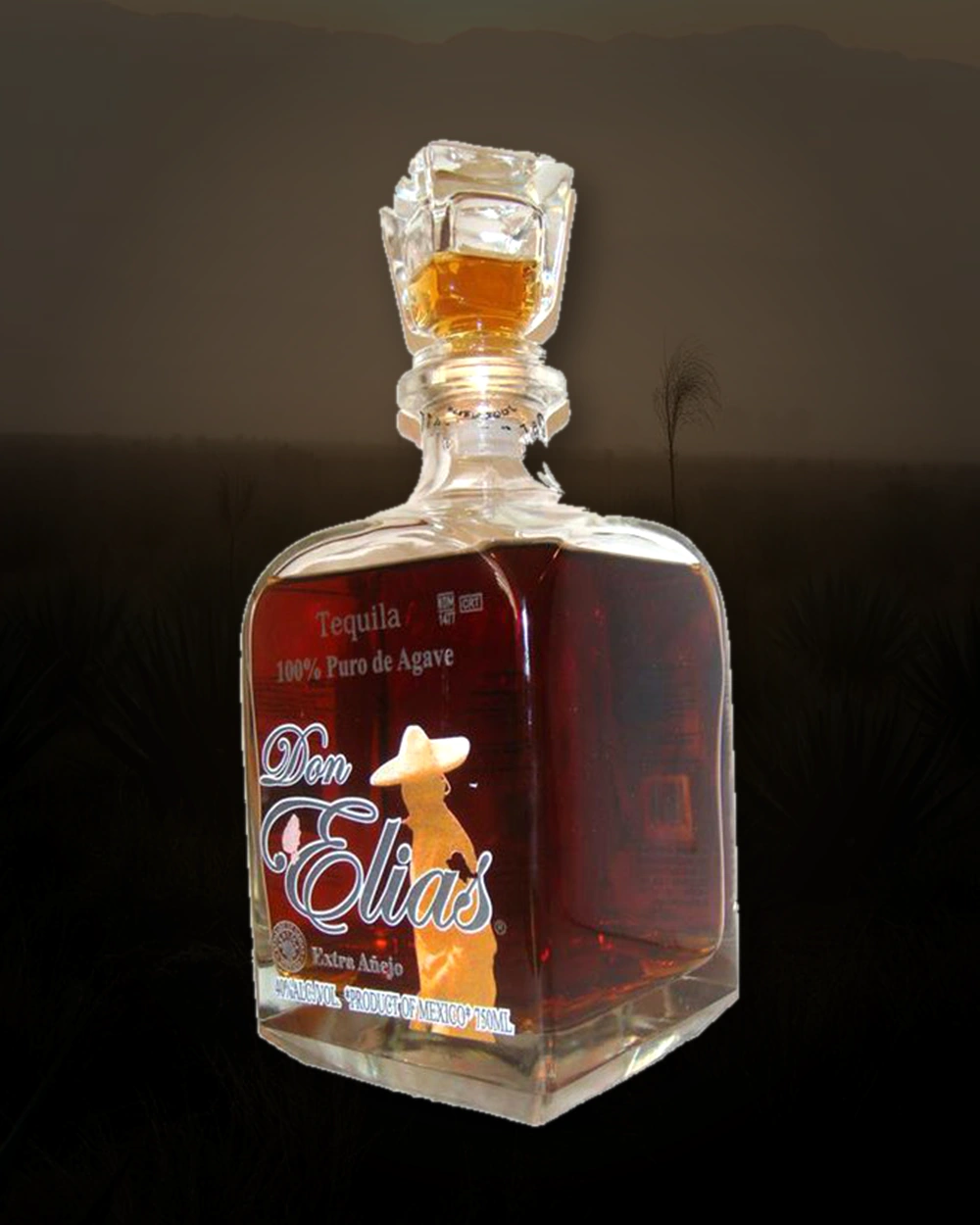 Tequila Don Elias Extra Añejo bottle