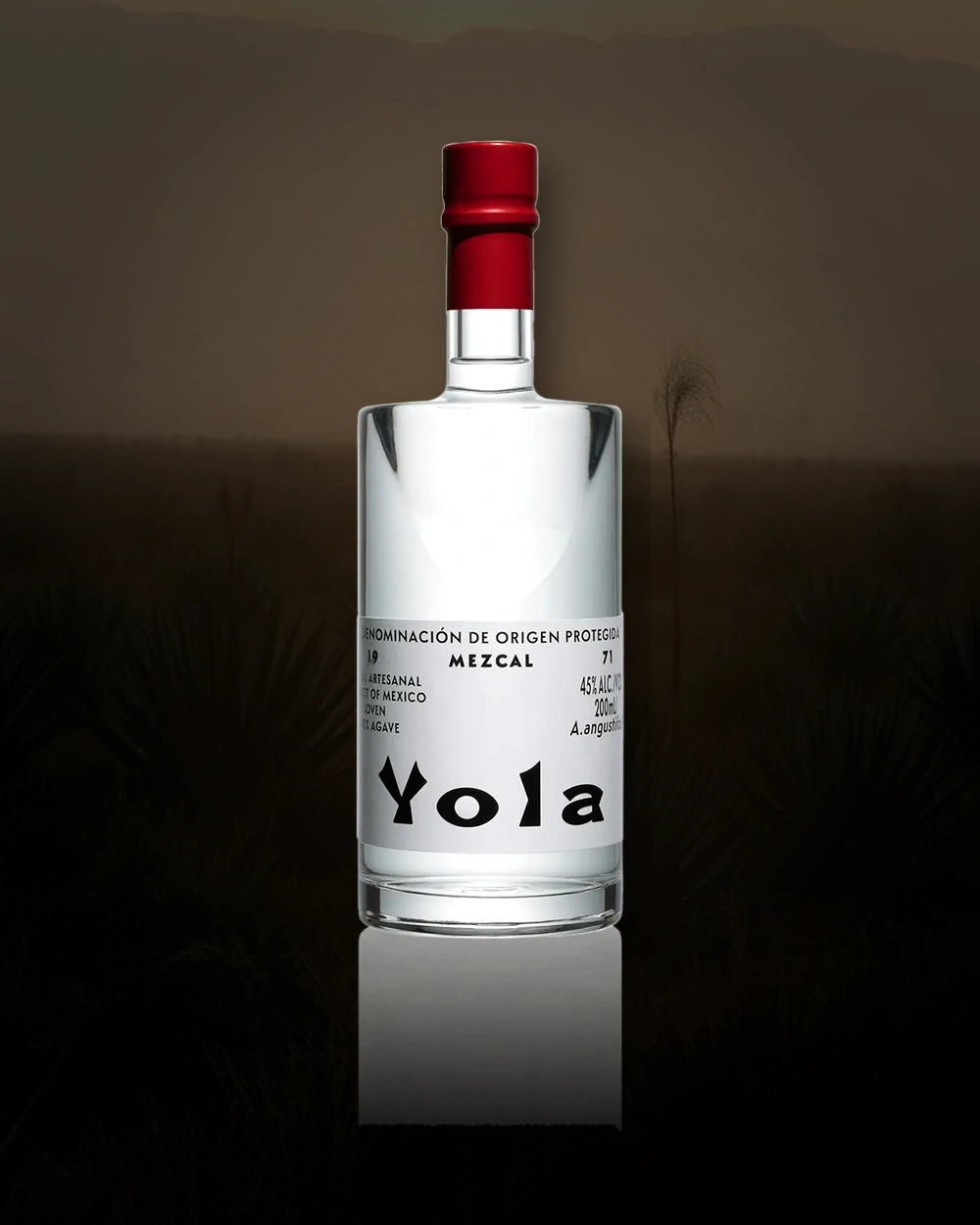 Yola Mezcal 1971 bottle