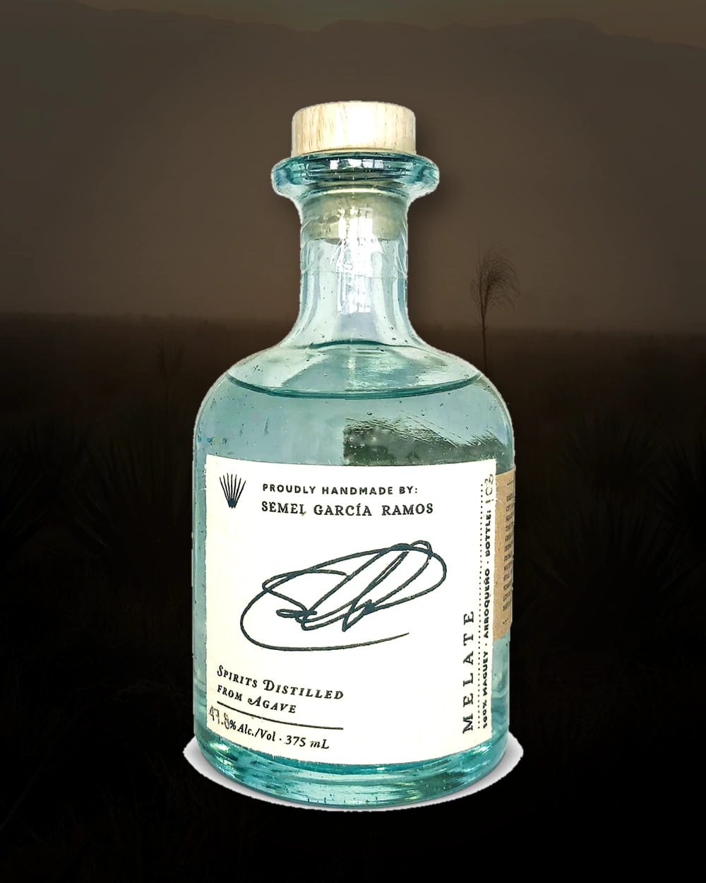 Maguey Melate Arroqueño – Semei Garcia Ramos bottle