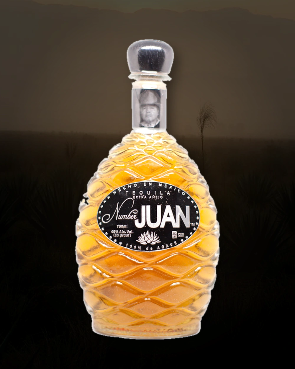 Number Juan Extra Añejo bottle