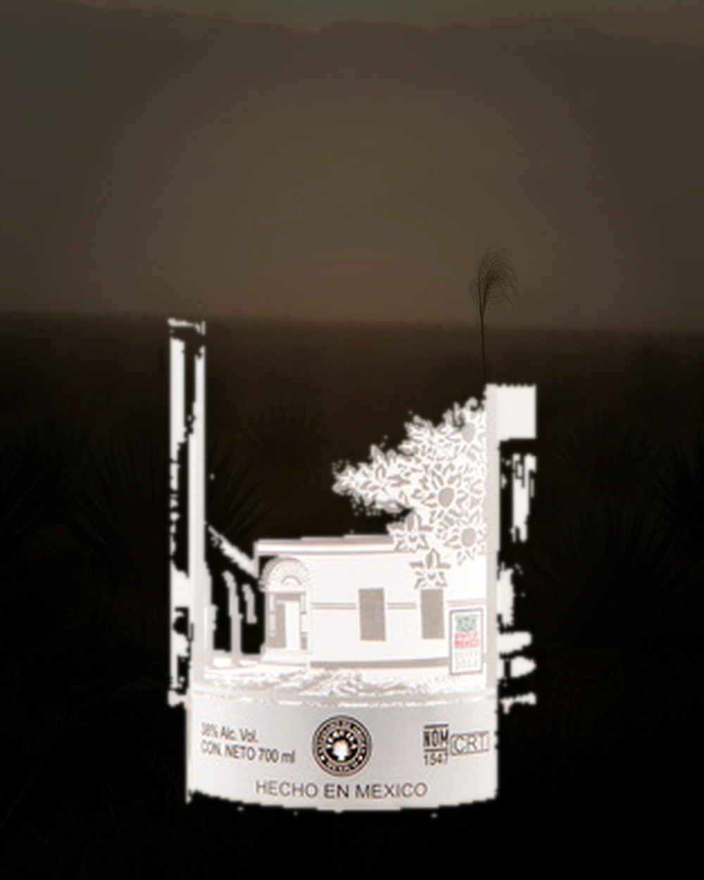 Hacienda Maravatio Tequila Plata bottle