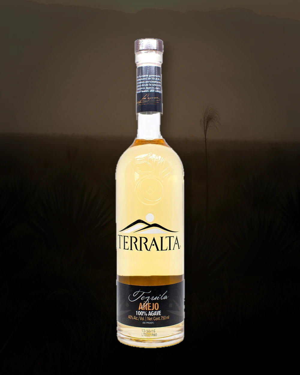 Terralta Tequila Añejo bottle
