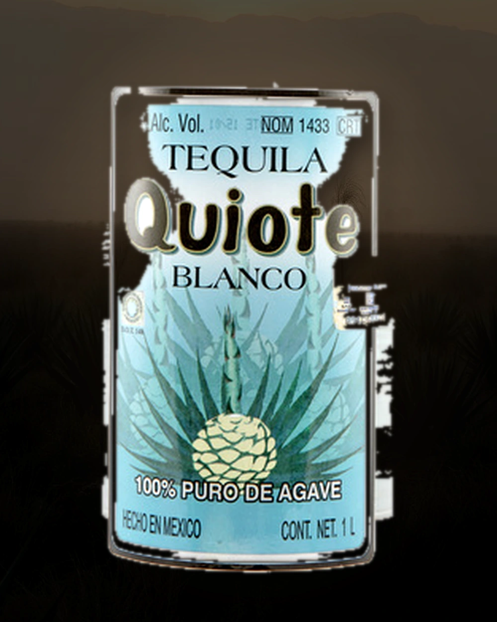 Quiote Tequila Blanco bottle