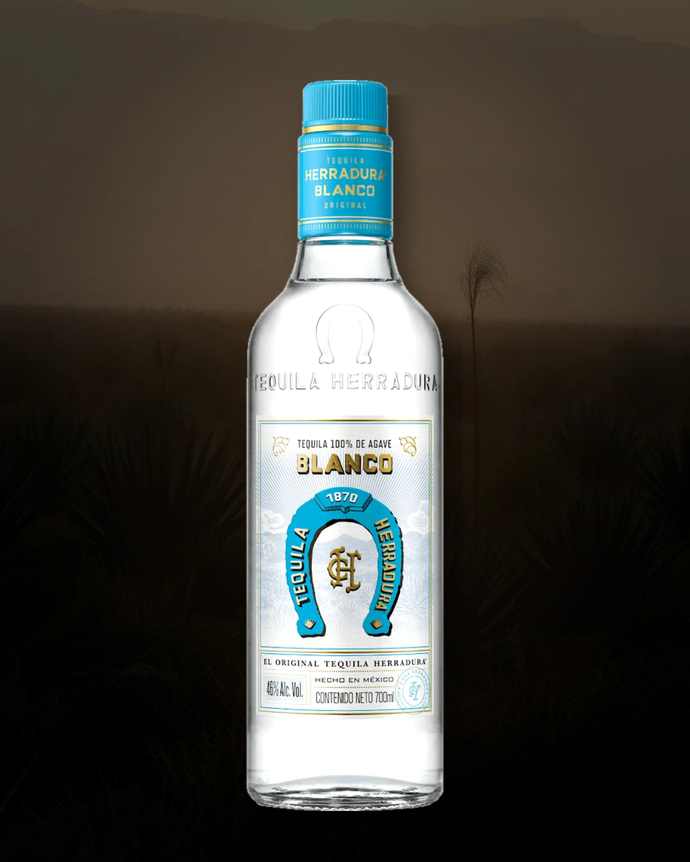 Herradura Blanco bottle