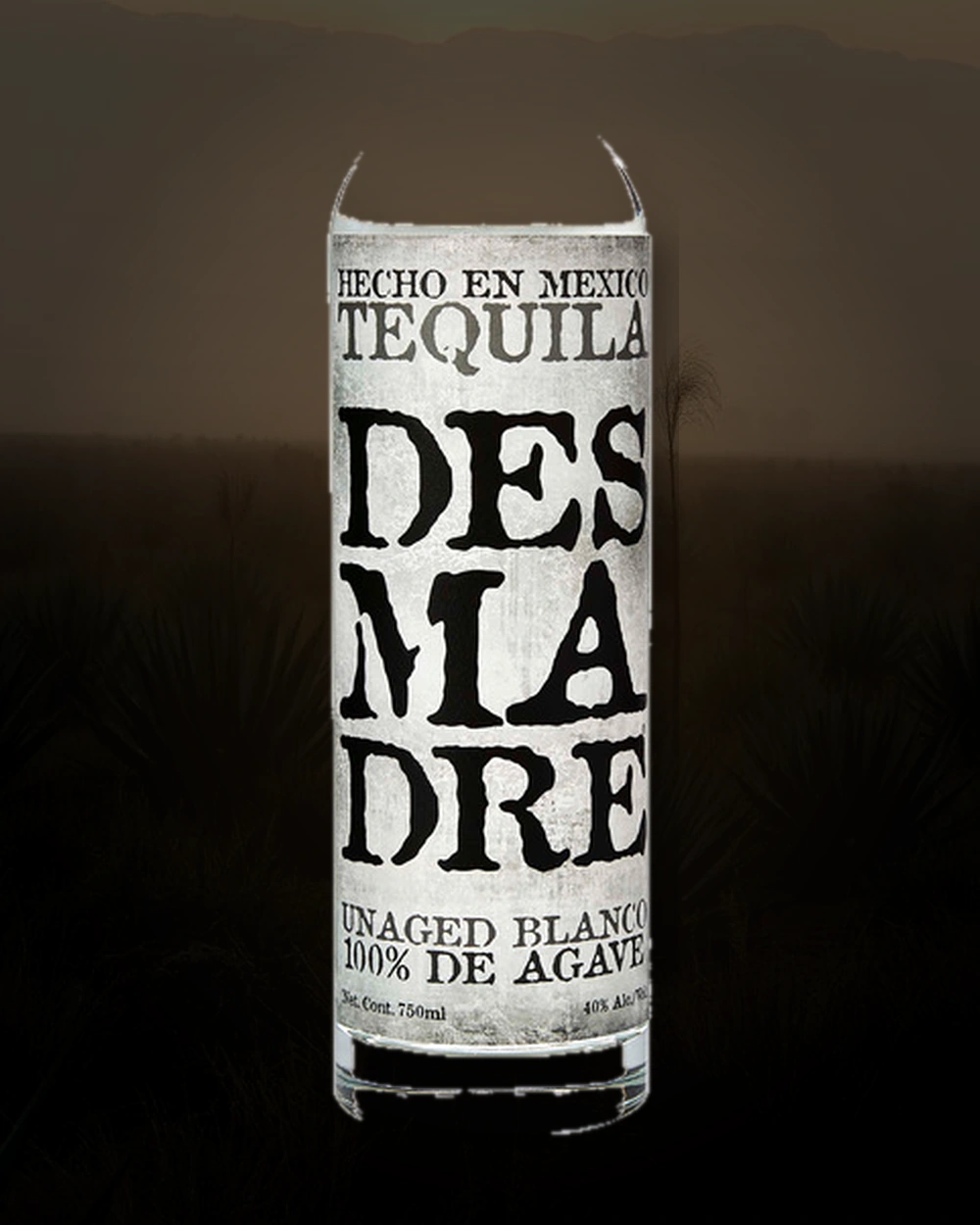 DesMaDre Blanco Tequila bottle