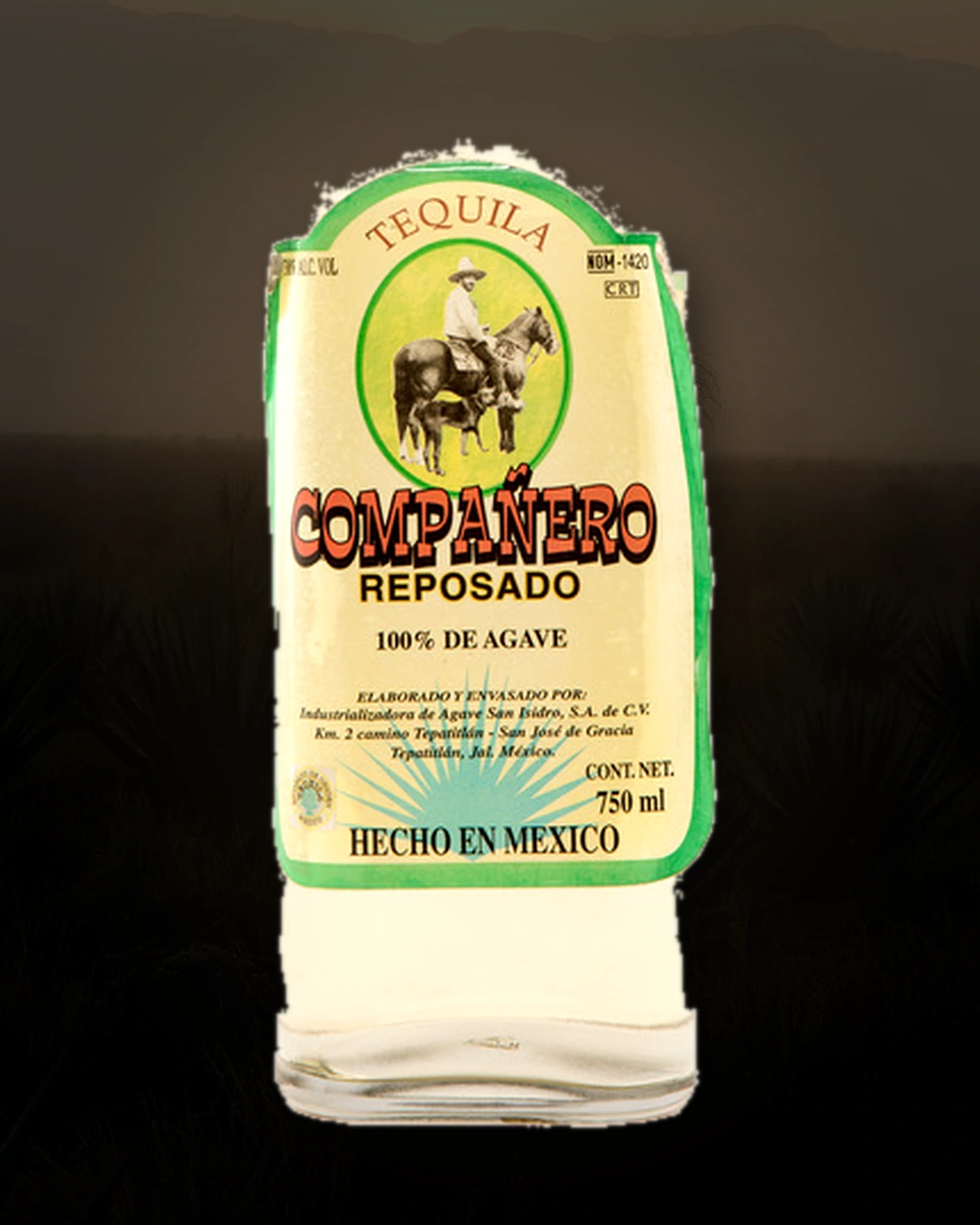 Compañero Reposado bottle