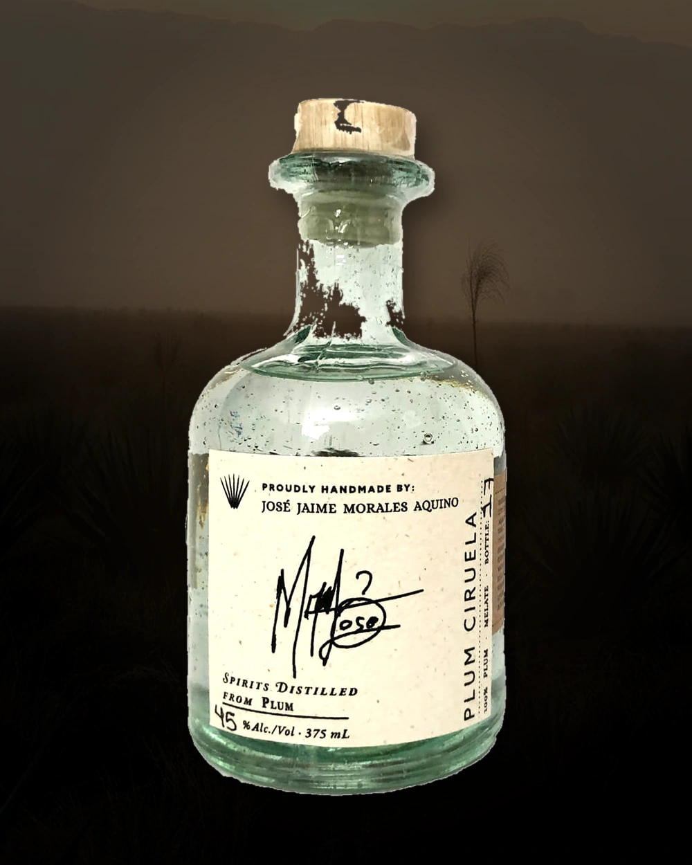 Maguey Melate Plum Ciruela bottle