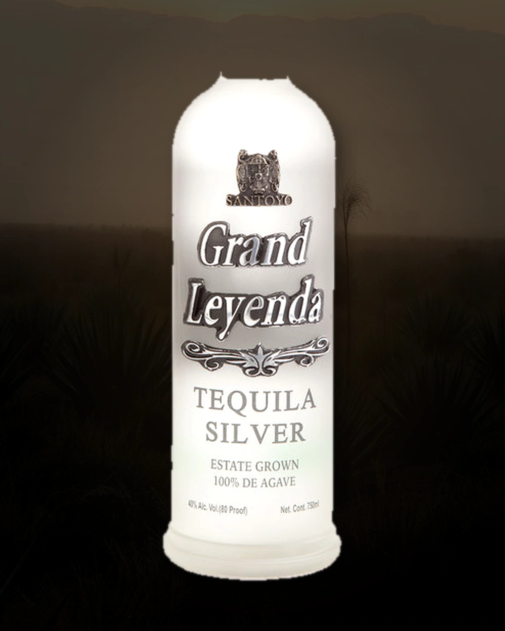 Grand Leyenda Silver bottle