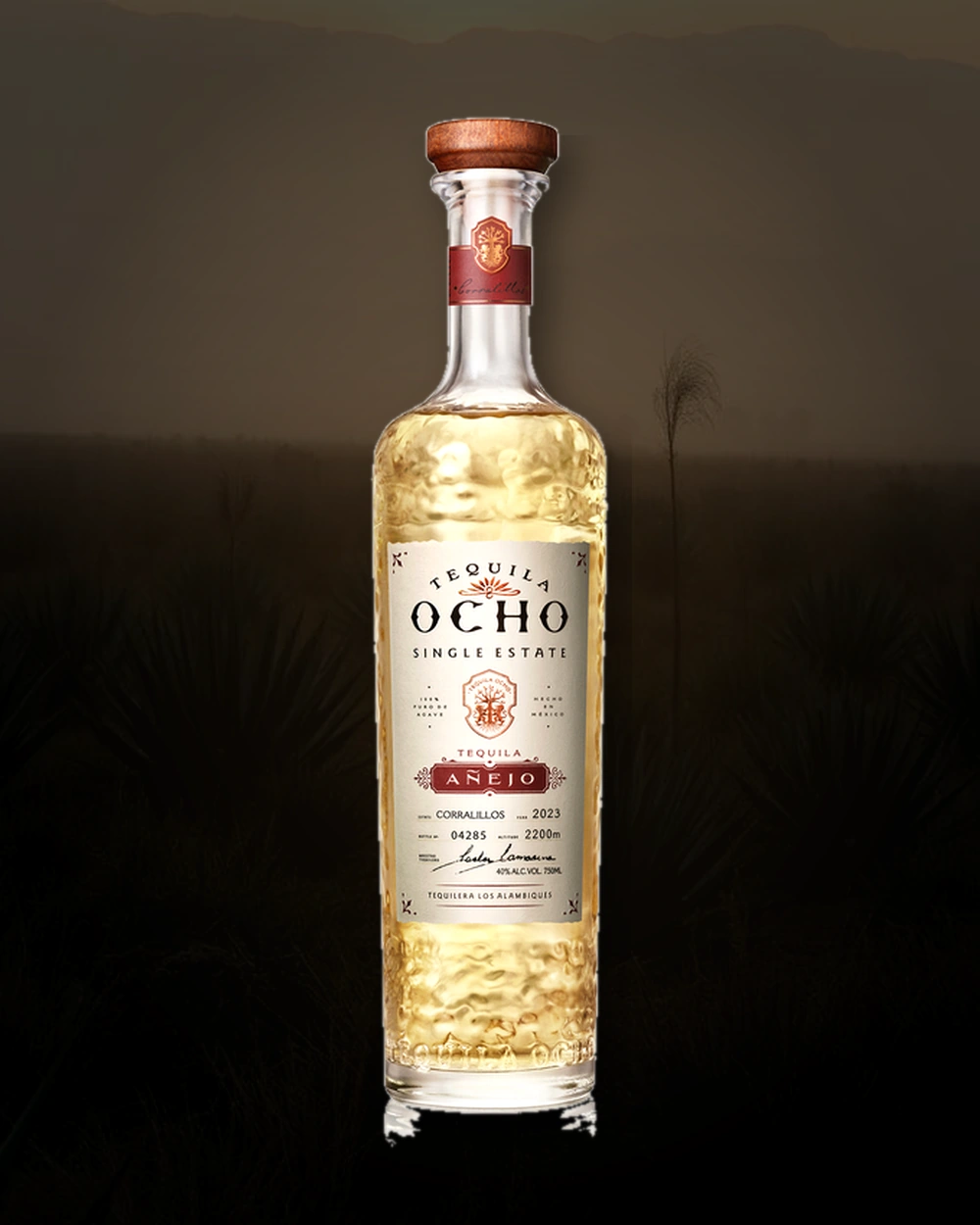 Ocho Tequila Añejo bottle
