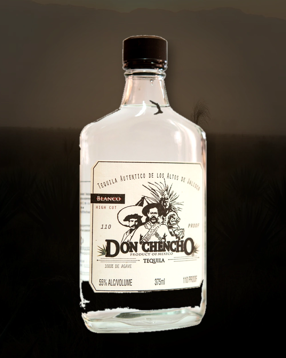 Don Chencho Blanco (110 proof) bottle