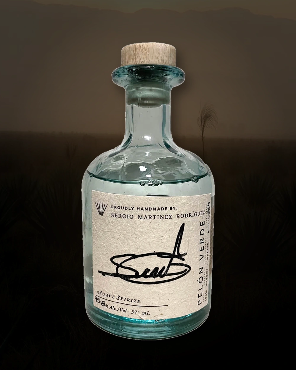 Maguey Melate Pelón Verde – Sergio Martinez Rodriguez bottle