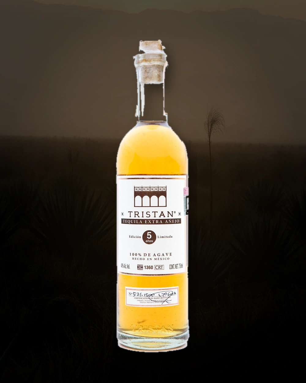 Tristan Tequila Extra Añejo bottle