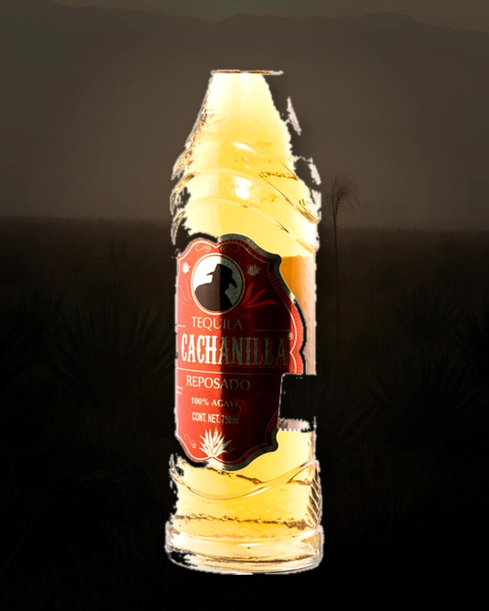 El Cachanilla Reposado bottle