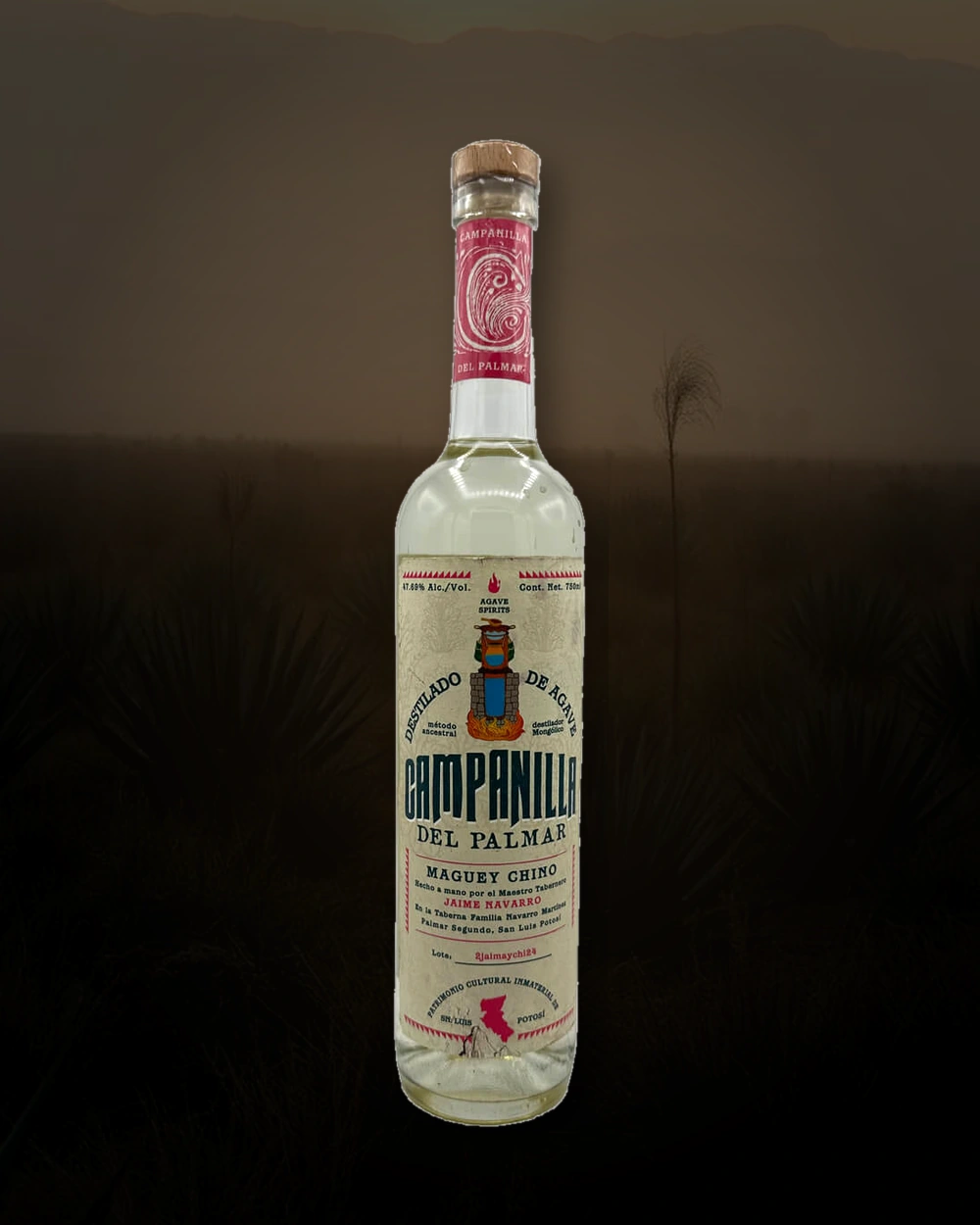 Campanilla del Palmar Chino – Jaime Navarro bottle