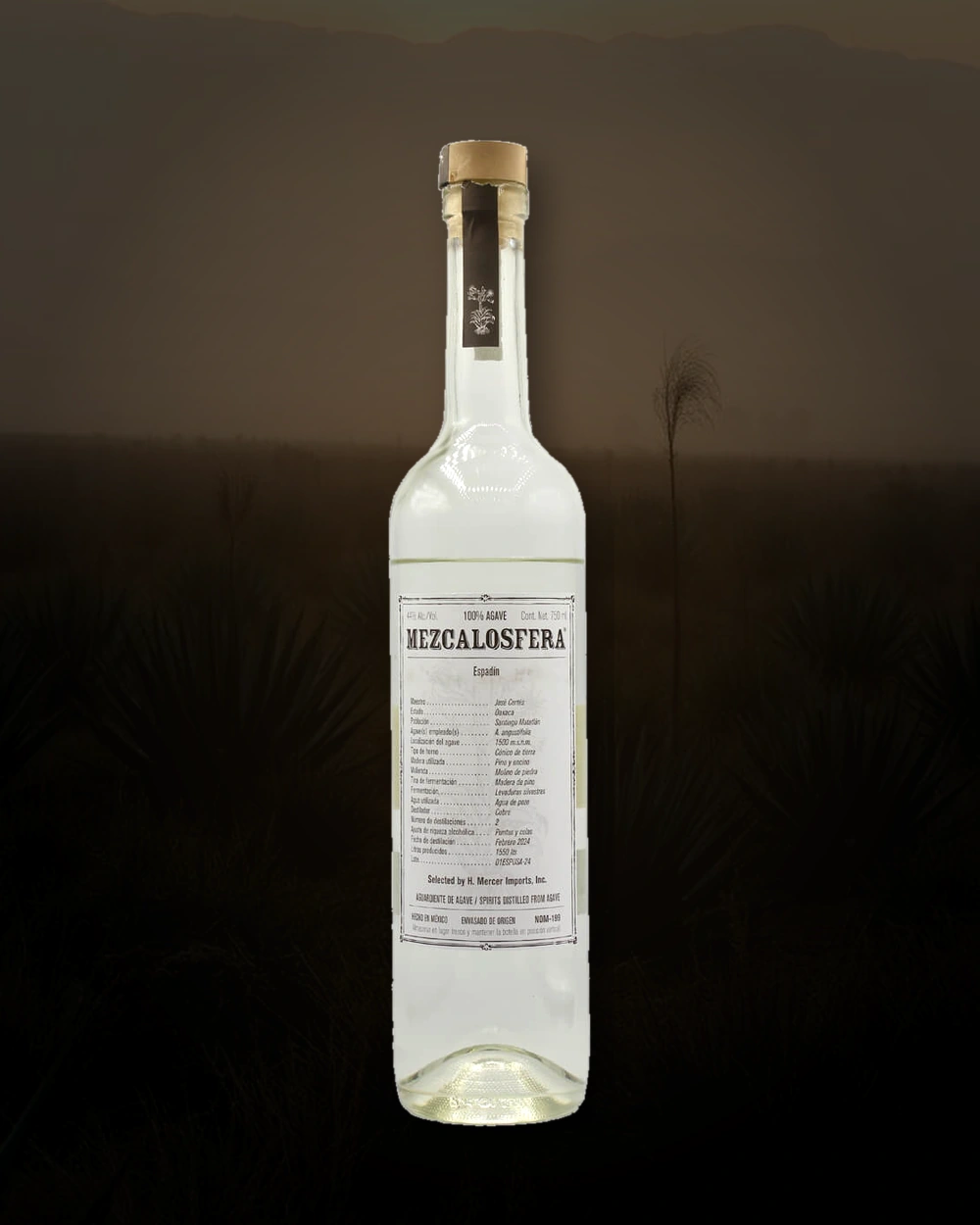 Mezcalosfera Espadin – José Cortés bottle