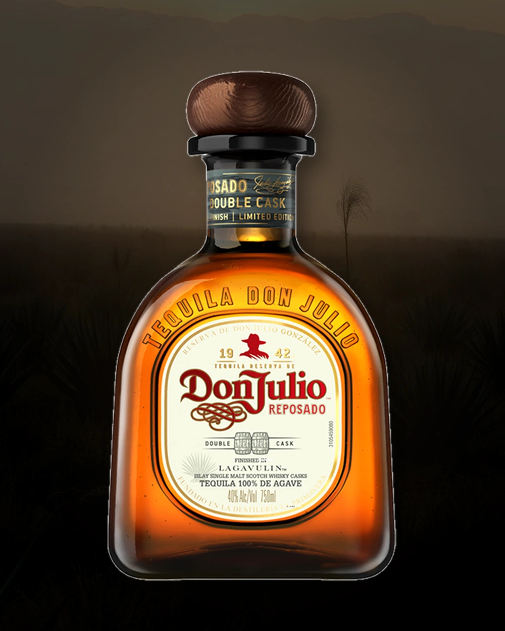 Don Julio Reposado Double Cask Lagavulin bottle