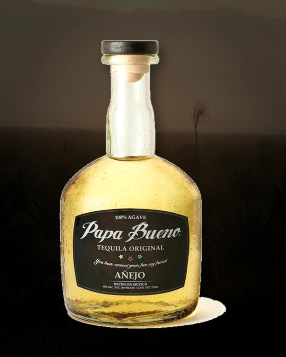 Papa Bueno Añejo bottle