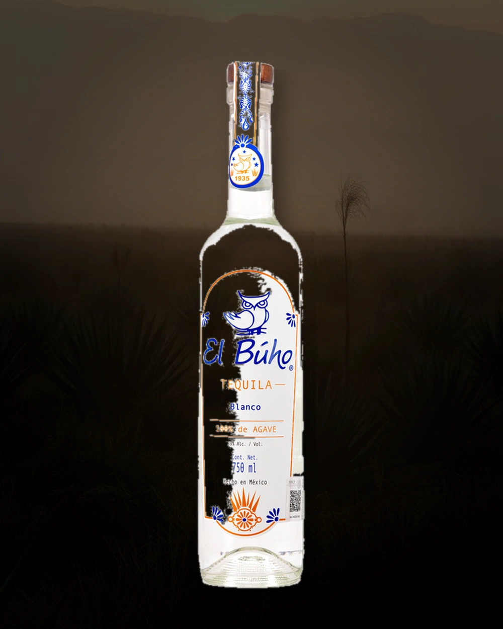 El Búho Tequila Blanco bottle