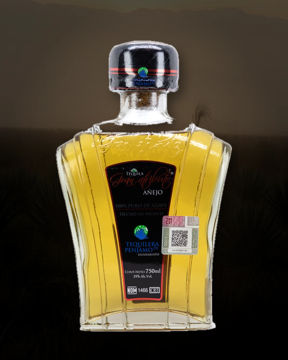 Tequila Gran Atributo Añejo bottle