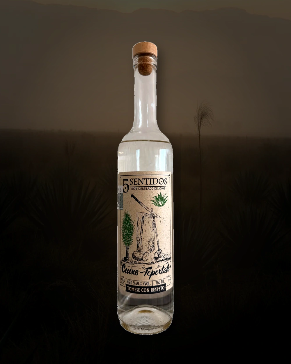 5 Sentidos Cuixe & Tepextate – Tio Tello bottle