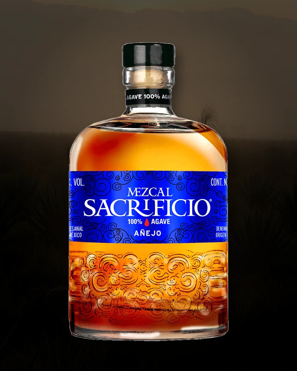 Sacrificio Anejo bottle
