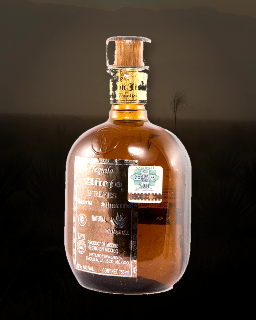 Tequila D'Reyes Añejo Reserva Seleccionada bottle