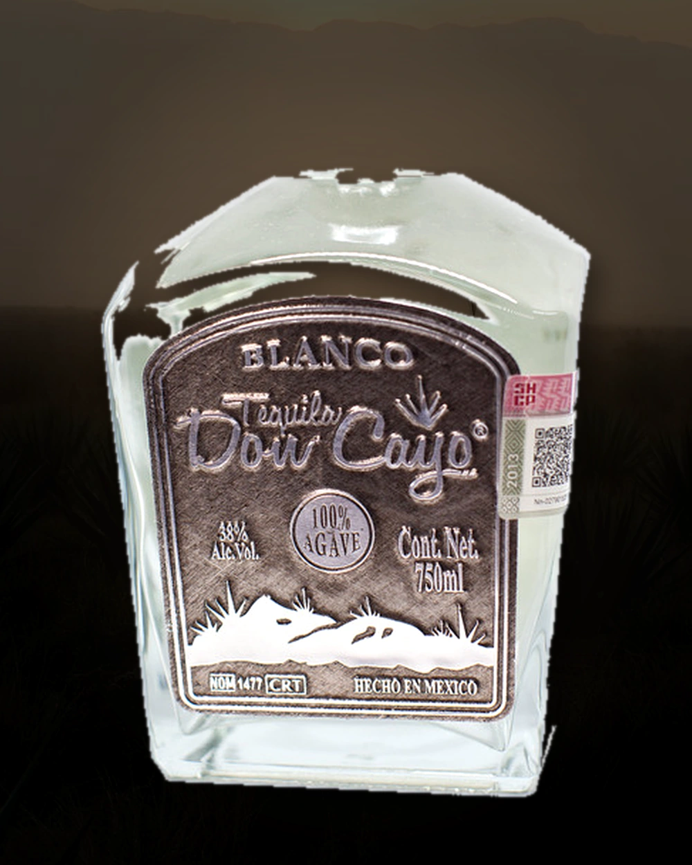 Tequila Don Cayo Blanco bottle