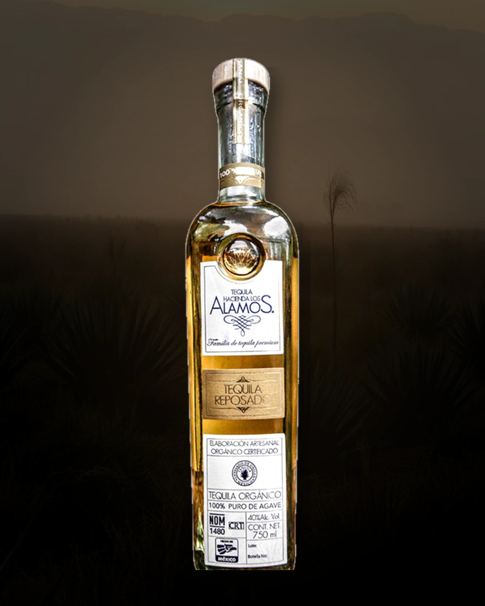 Hacienda Los Alamos Reposado bottle