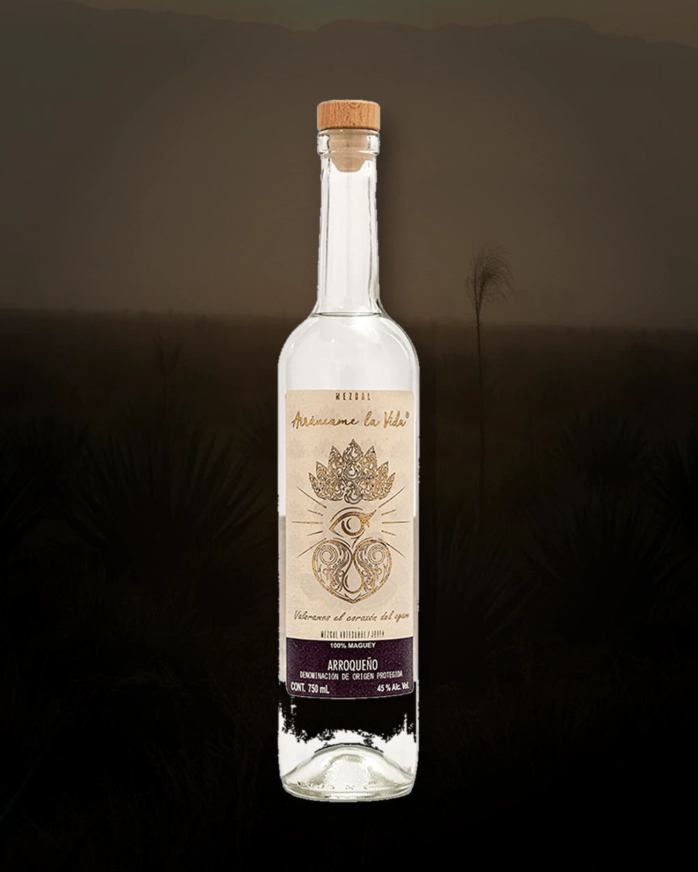 Arráncame la Vida Arroqueno – Nazario Salas bottle
