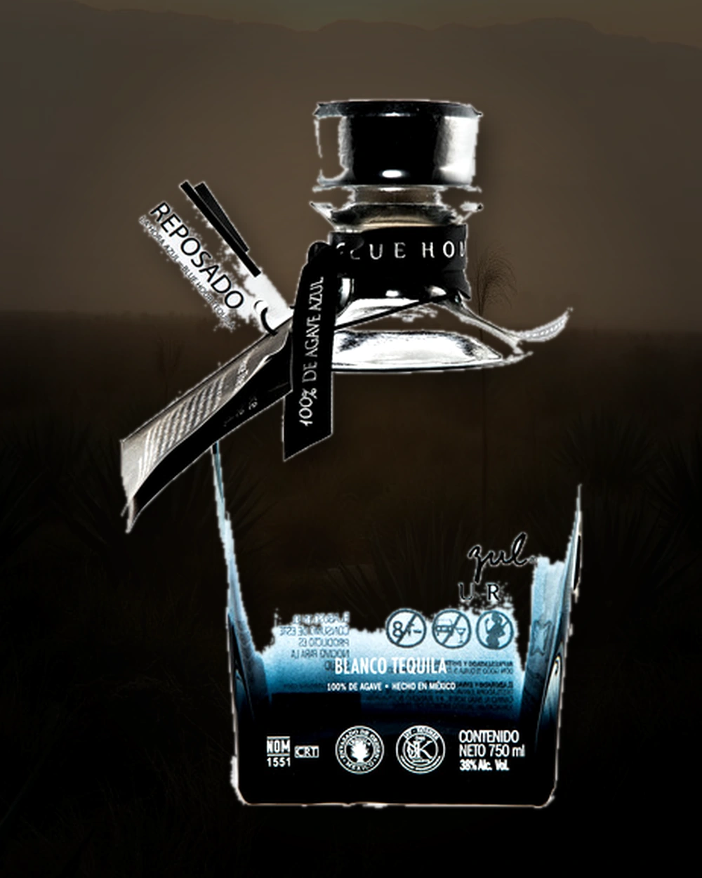 La Hora Azul Blanco bottle
