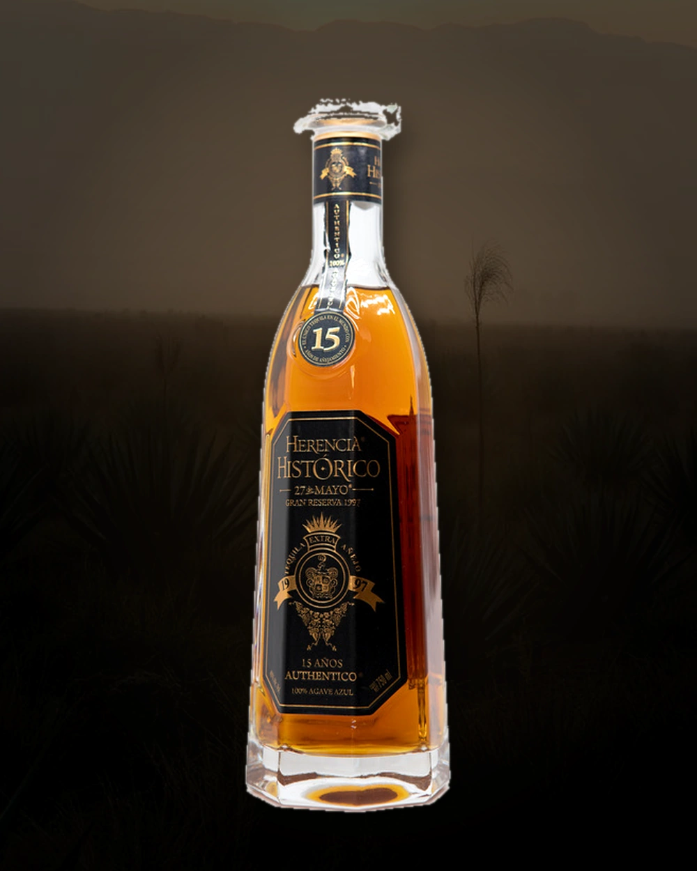 Herencia Histórico 15 Años Extra Añejo bottle