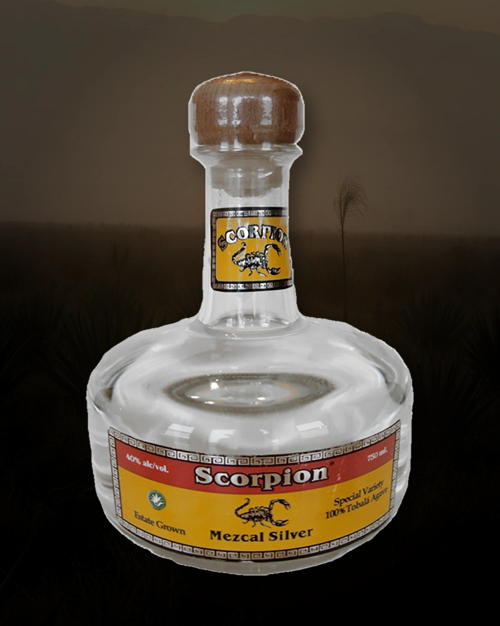 Scorpion Silver Tobala bottle
