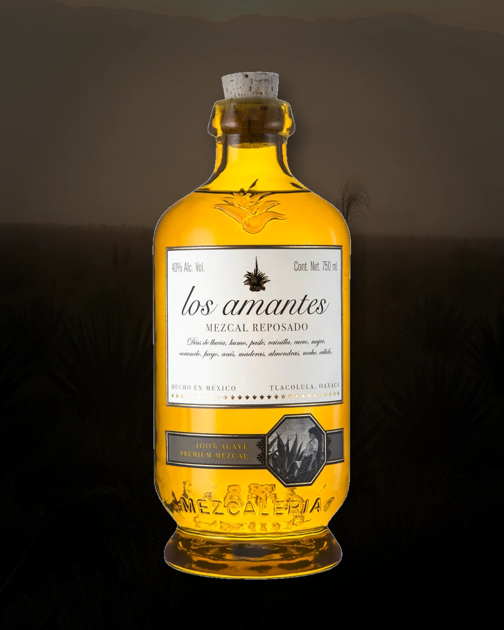 Los Amantes Reposado bottle
