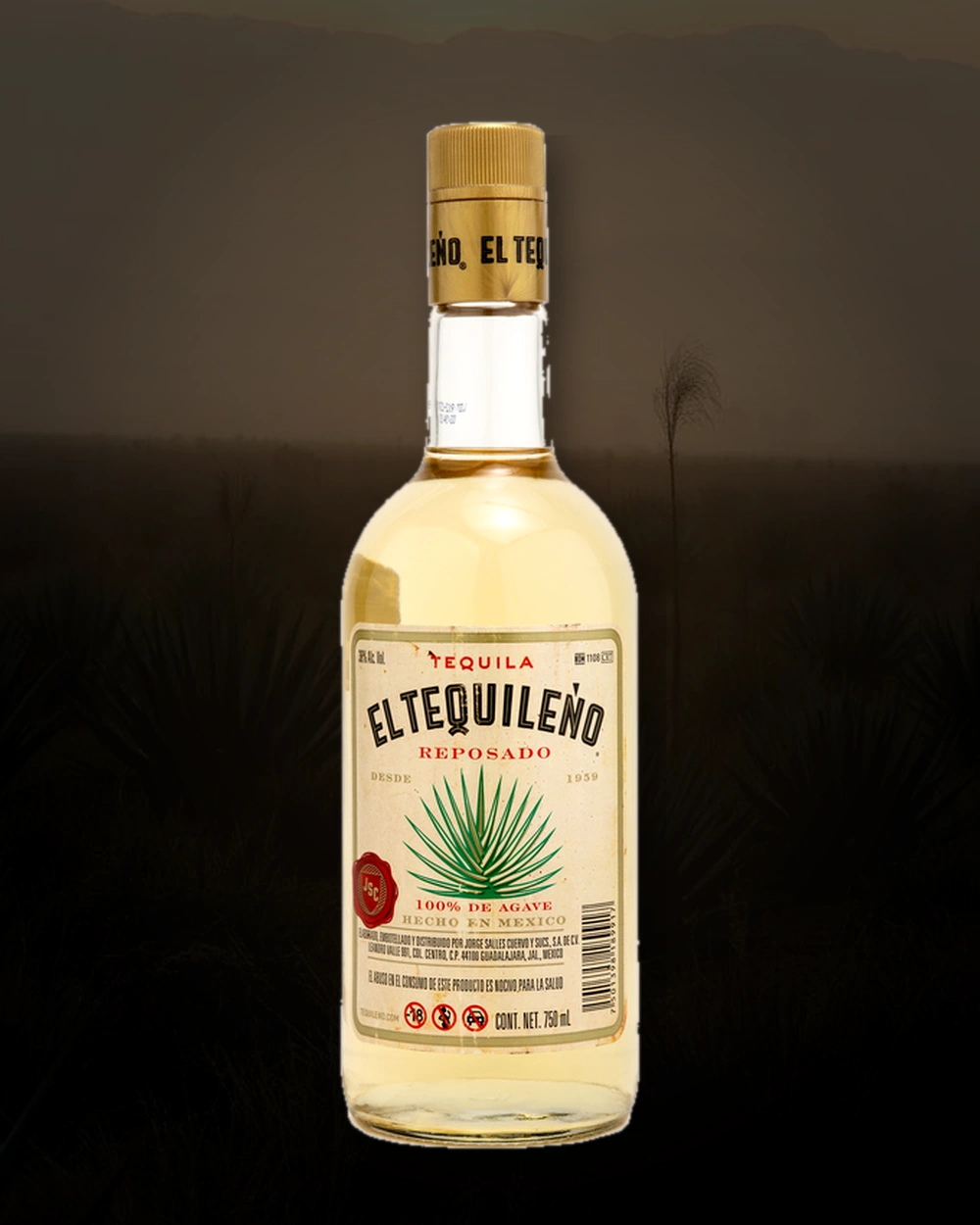 El Tequileño Reposado bottle