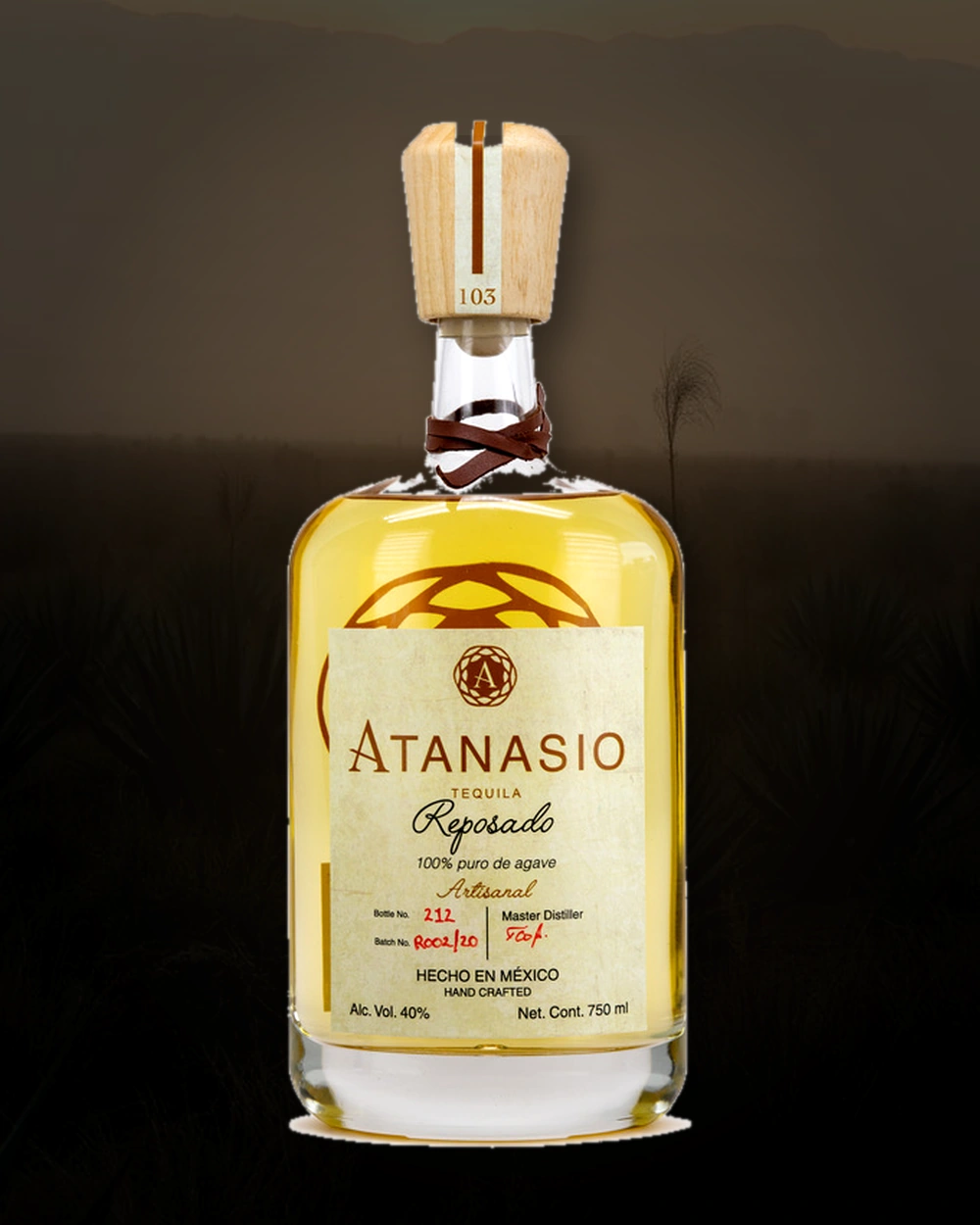 Atanasio Reposado bottle