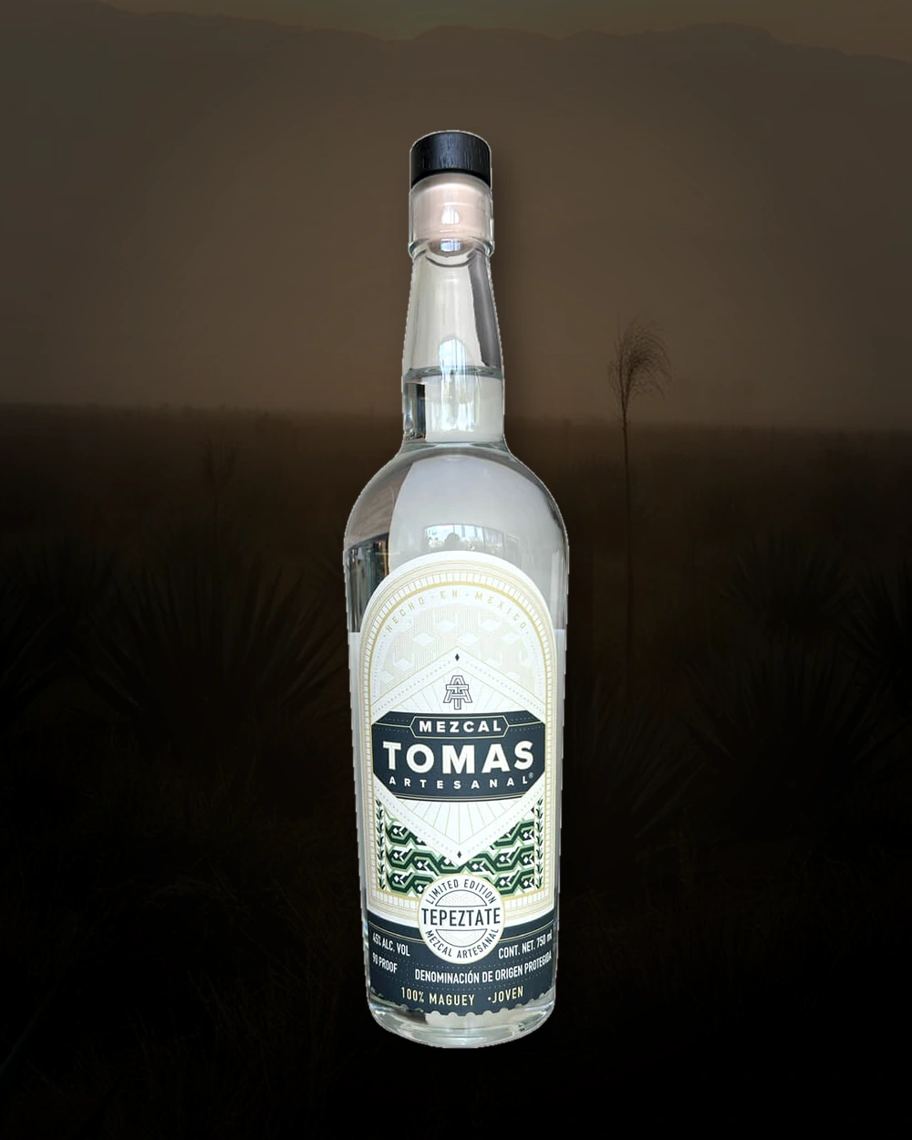Tomas Artesanal Tepeztate bottle