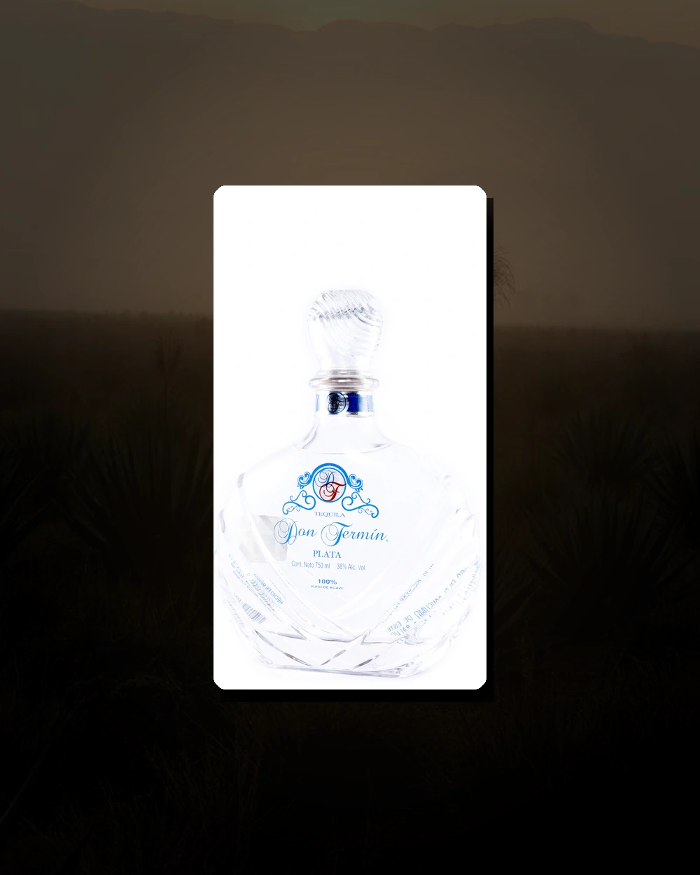 Don Fermin Tequila Plata bottle