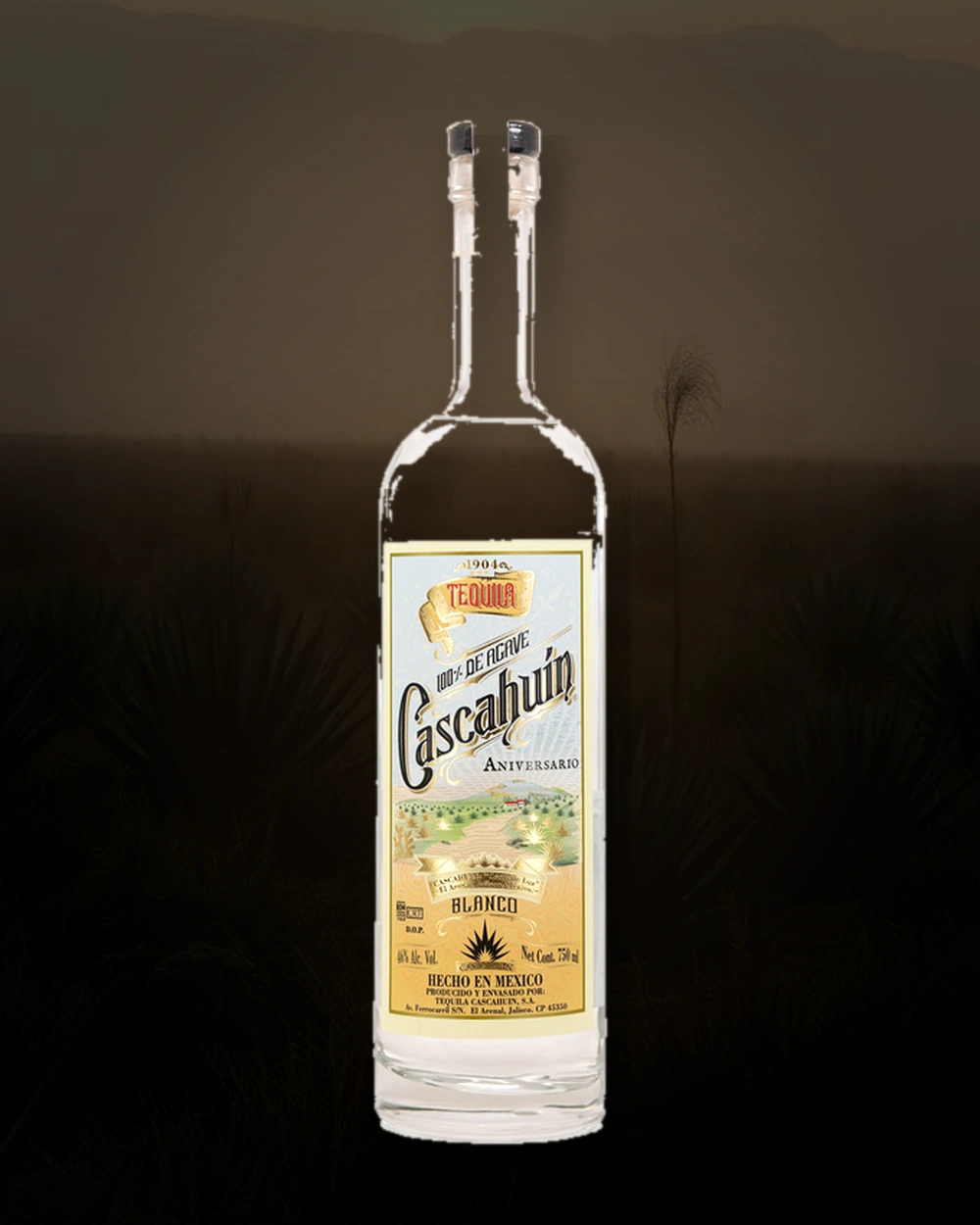 Cascahuín Aniversario Blanco bottle