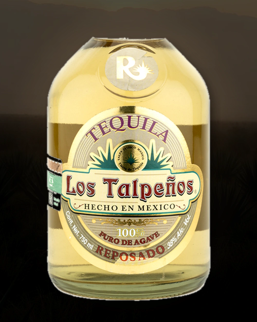 Los Talpeñeos Reposado bottle