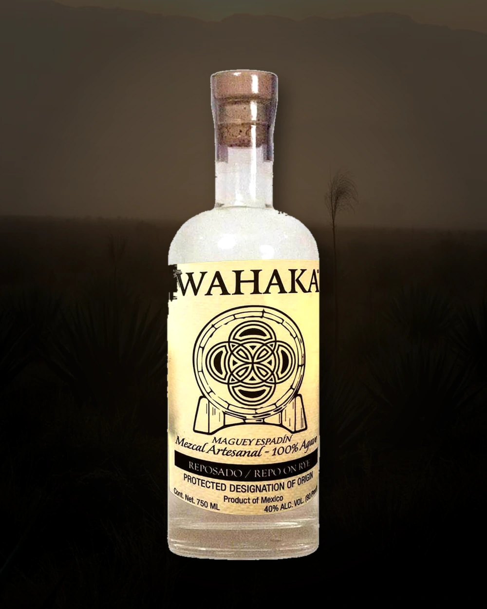 Wahaka Repo on Rye bottle