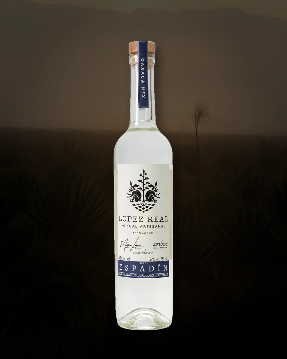 Lopez Real Espadin bottle