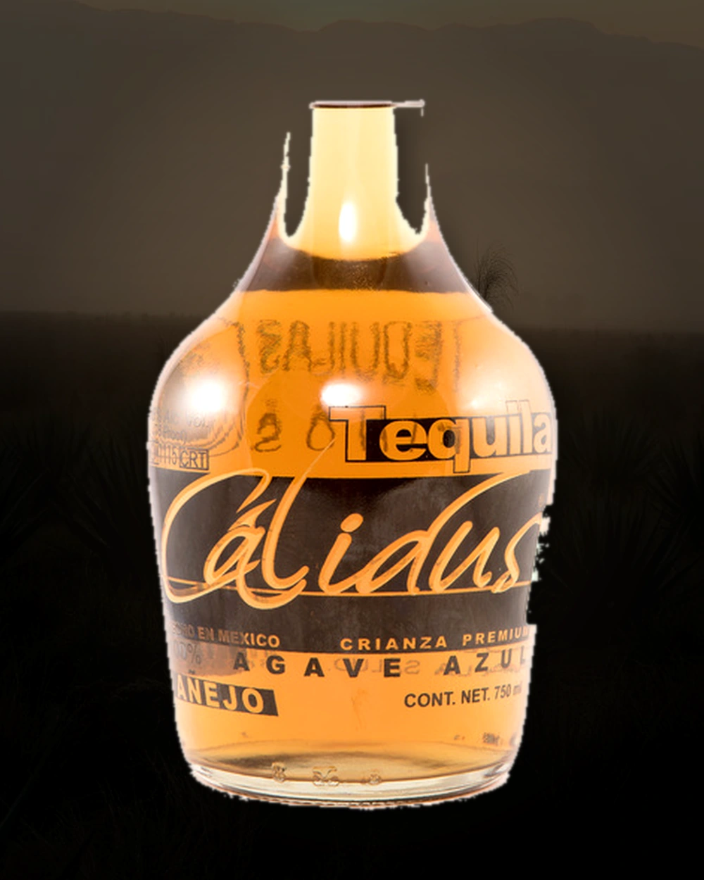Tequila Calidus Añejo bottle