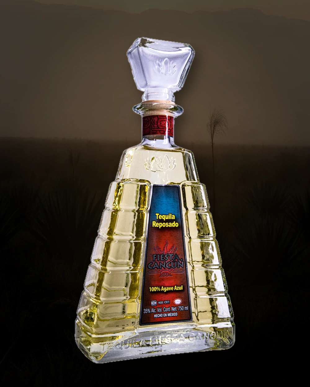 Fiesta Cancun Tequila Reposado bottle