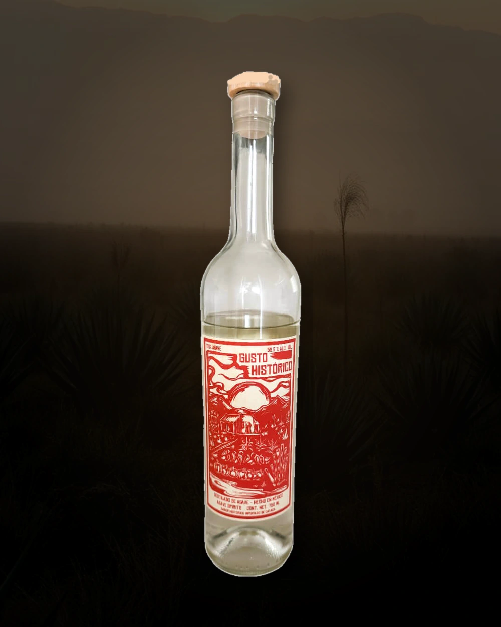 Gusto Historico Espadin Penca Corta – Saturnino bottle