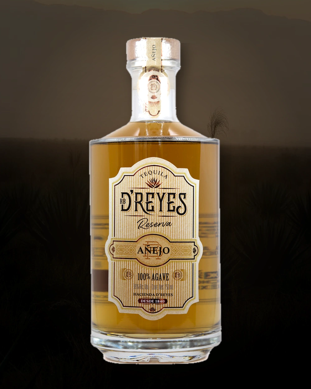 RB D'Reyes Reserva Añejo bottle