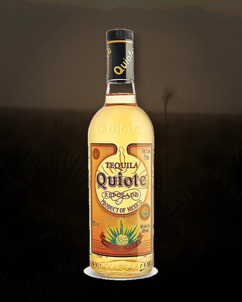 Quiote Tequila Reposado bottle