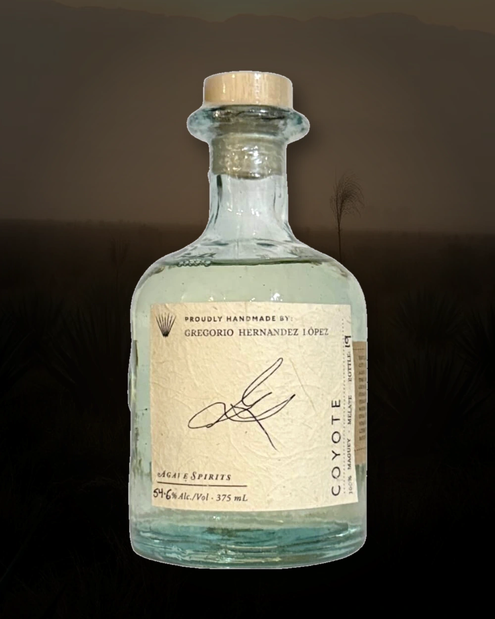 Maguey Melate Coyote – Gregorio Hernandez bottle