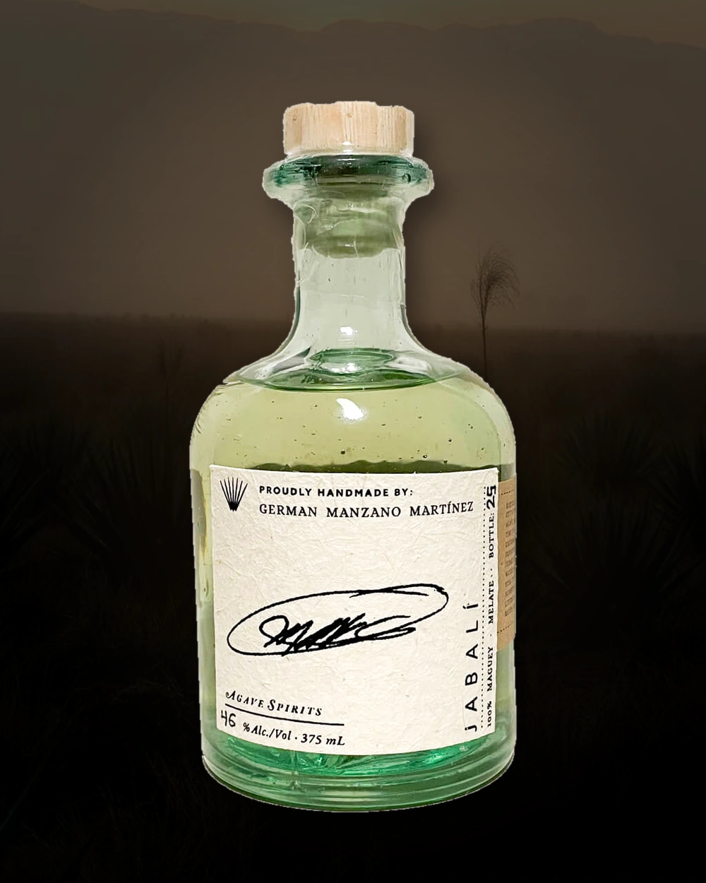 Maguey Melate Jabali – German Manzano Martínez bottle