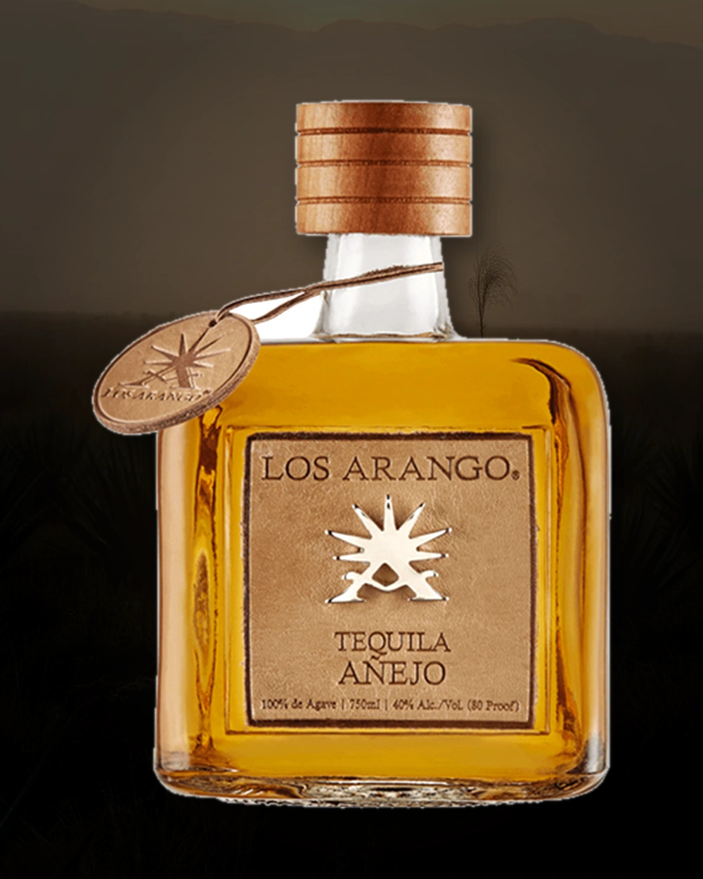 Los Arango Añejo bottle