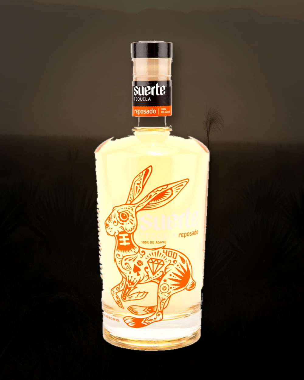 Suerte Reposado bottle